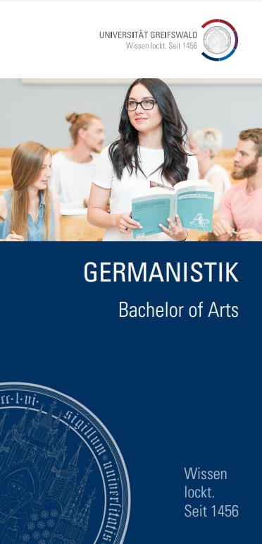 Flyer Bachelor Germanistik