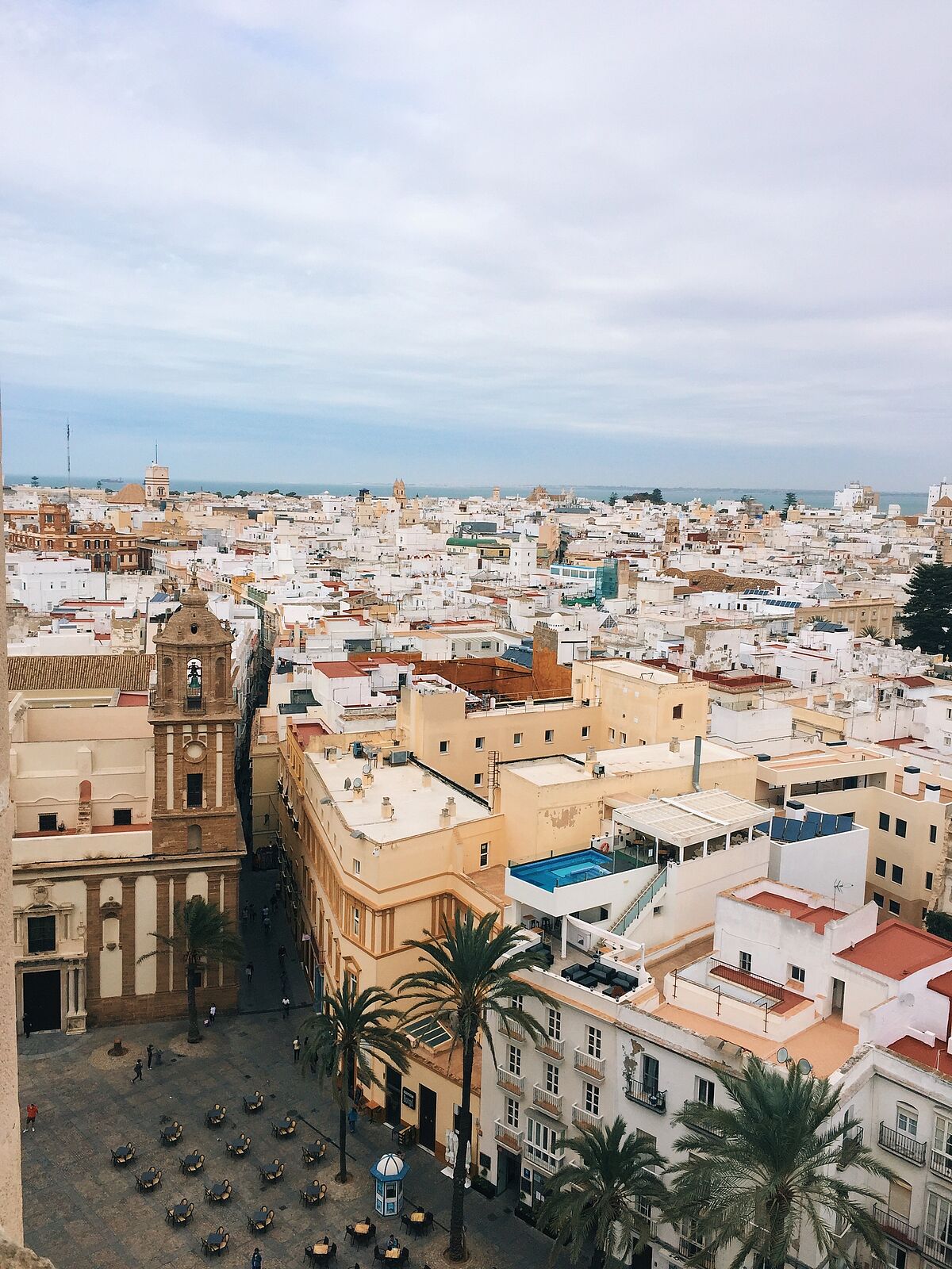 Cádiz von oben - Photo Credits: Celina Peters