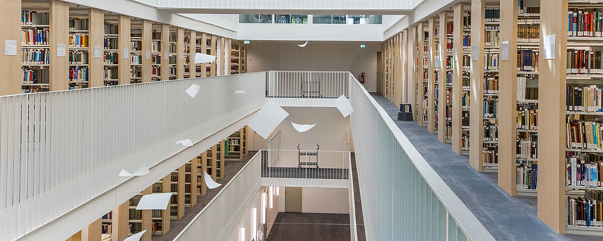 Bereichsbibliothek Architektur – Foto: Kilian Dorner