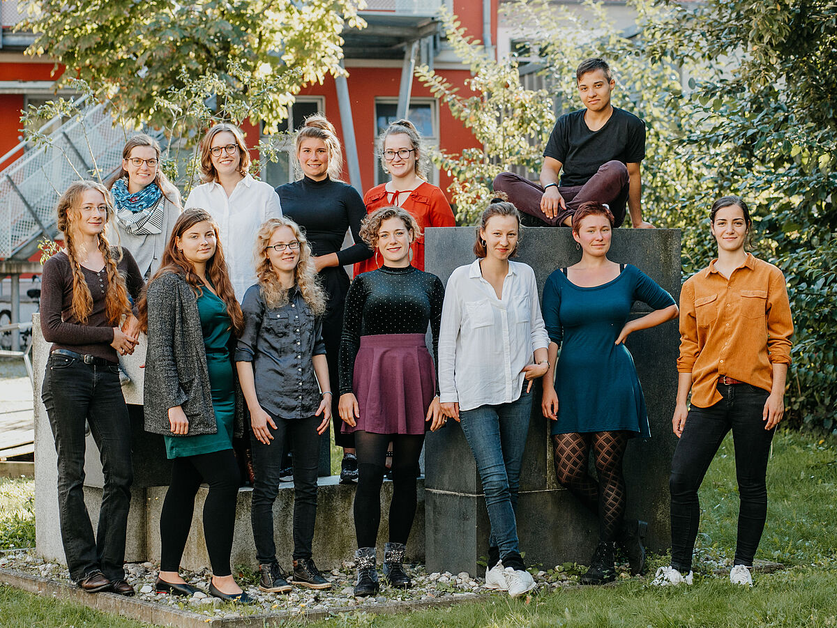 Gruppenfoto der Absolventinnen 2020