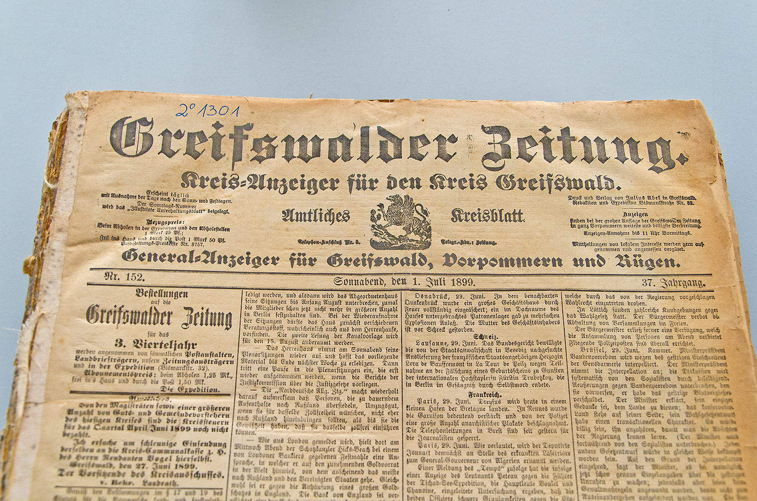 Original Greifswalder Zeitung