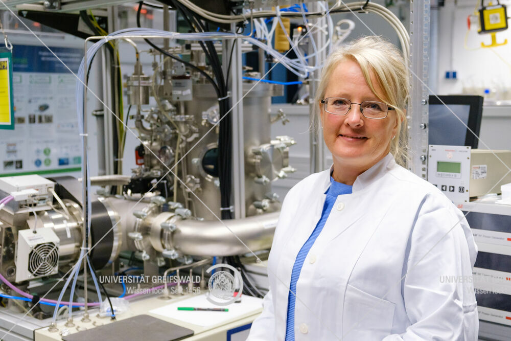 Porträt von Dr. Angela Kruth vom Leibniz Institut für Plasmaforschung und Technologie in Greifswald, © Lukas Voigt, 2021