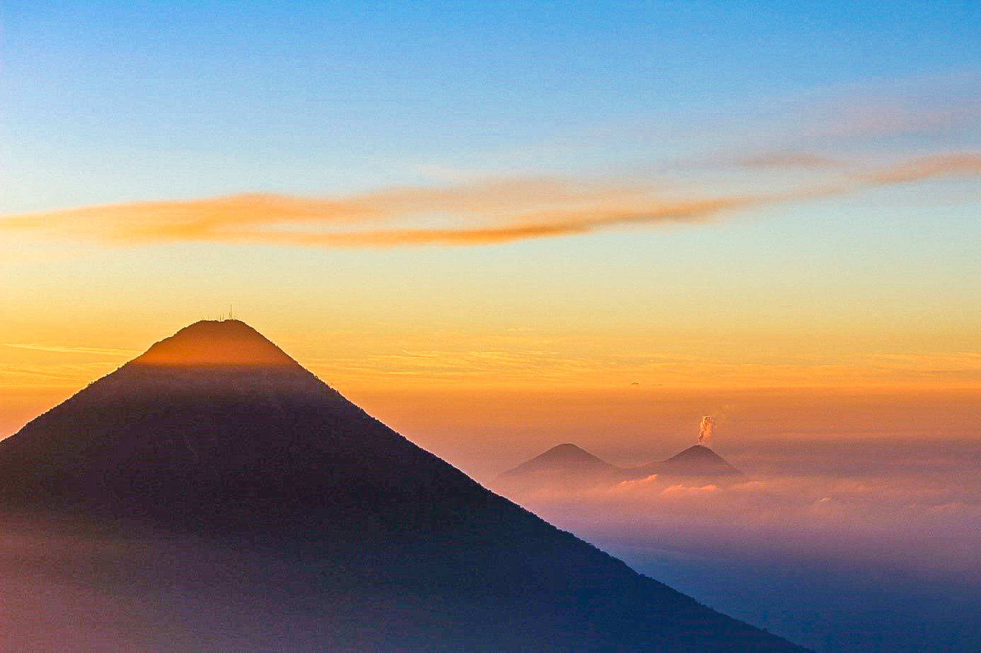 Acatenango volcano in Guatemala, © Laura Claus