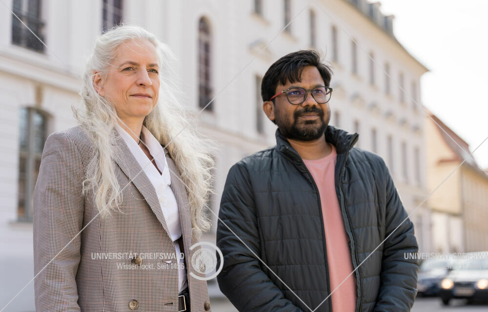 Portrait Prof. Dr. Carola Schulzke und Dr. Pankaj Kumar, © Patrick Geßner, 2022