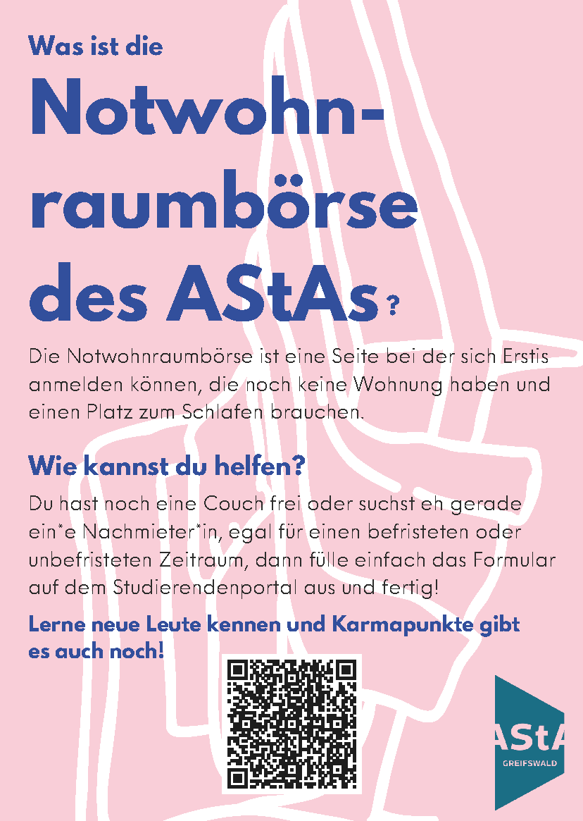 Flyer Notwohnraumbörse