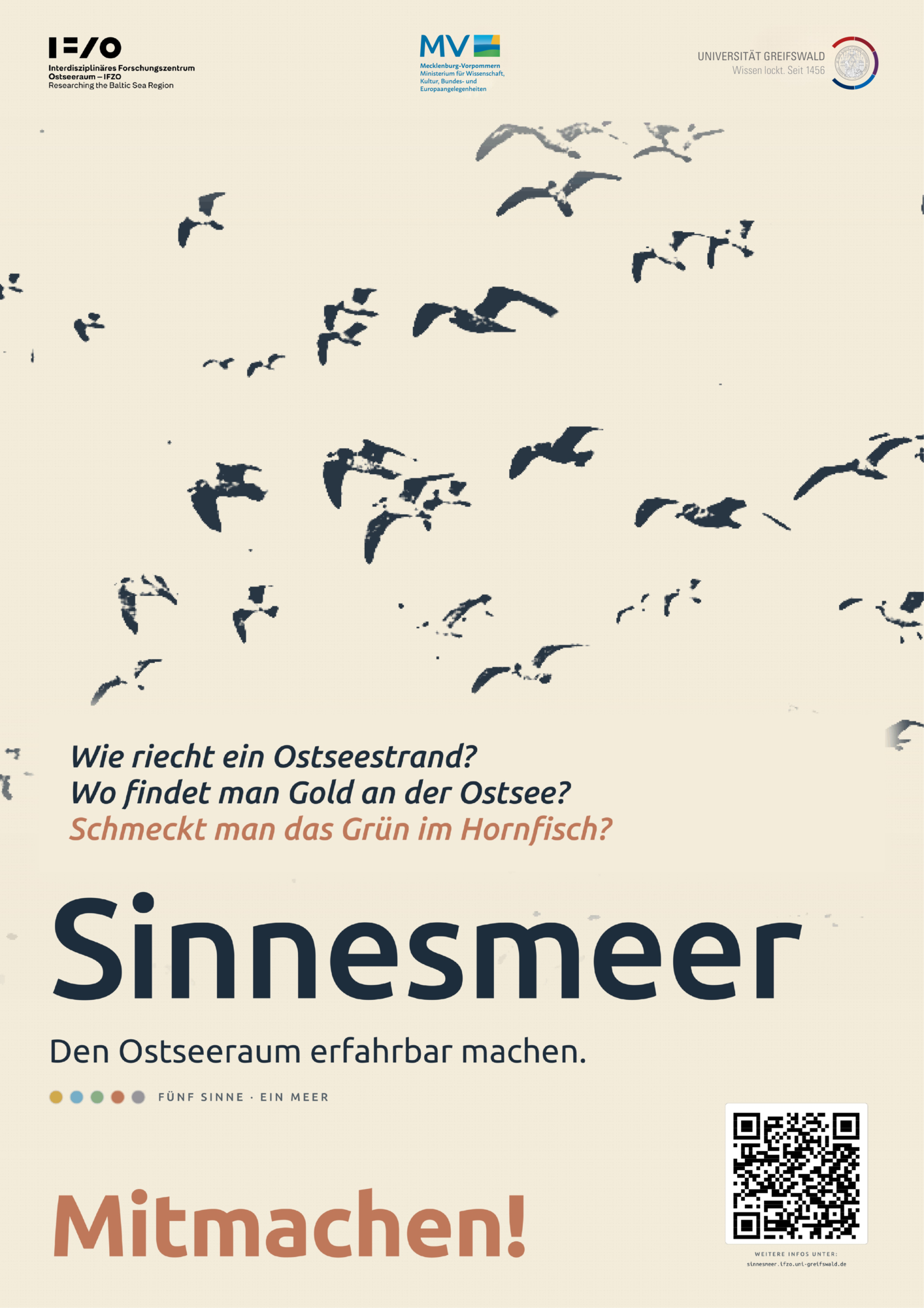 Plakat IFZO-Projekt Sinnesmeer Plakat IFZO-Projekt Sinnesmeer