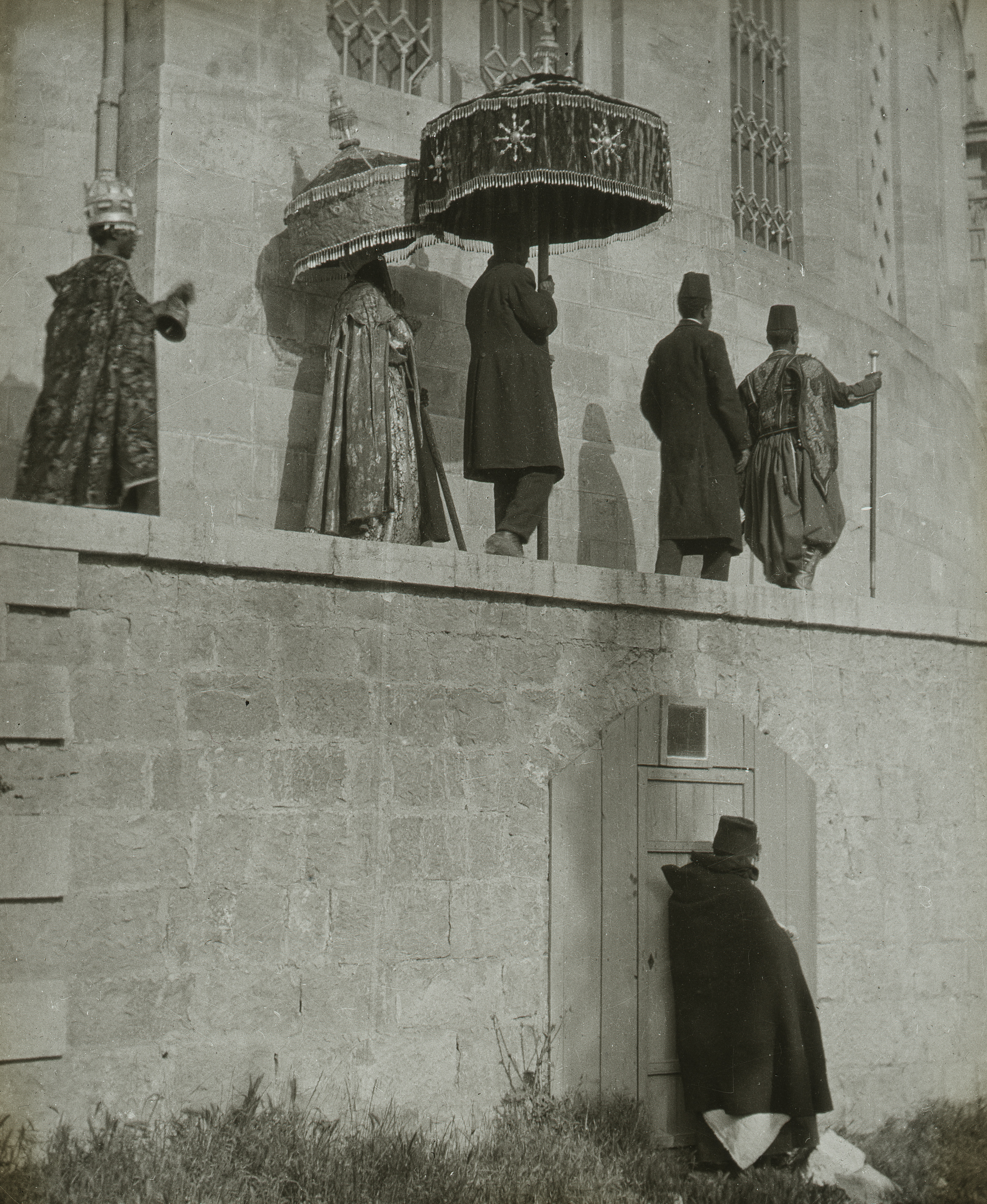 Raimund Graf: Jerusalem, Prozession an der Äthiopischen Kirche (Bild: Dalman-Institut Greifswald)