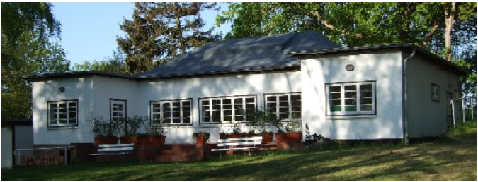 Biologische Station auf Hiddensee. Bungalows.