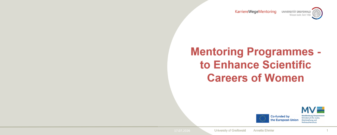 Mentoring kennt keine Grenzen