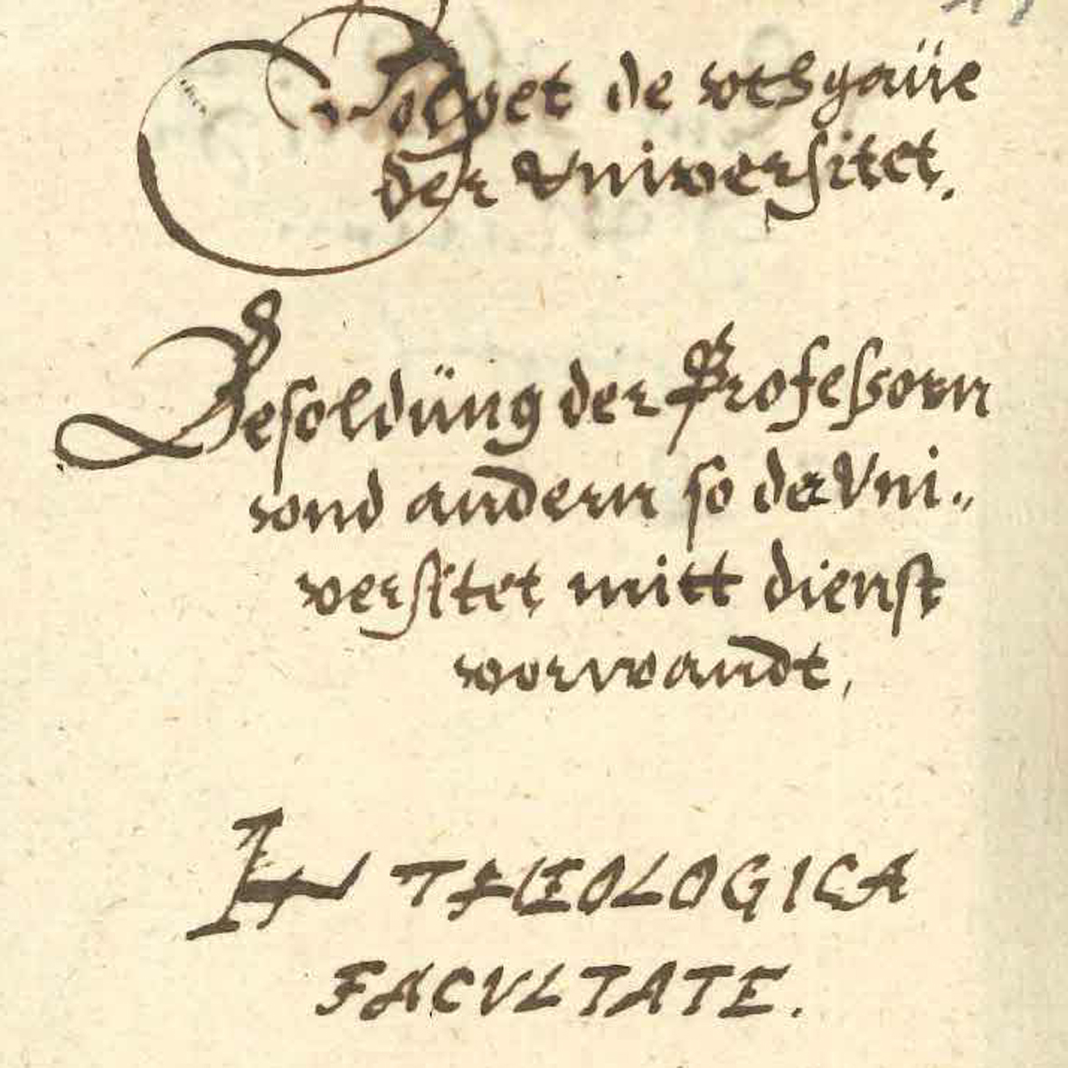 Professorenbesoldung an der Universität Greifswald 1646-1807