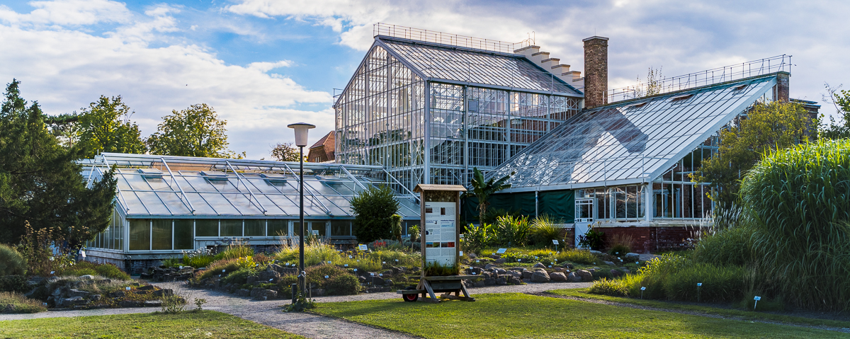 Gewächshausanlage - Foto: Botanischer Garten