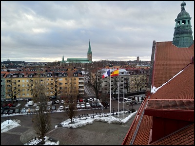 Blick über Linköping - Foto: Elisabeth Eilers Blick über Linköping - Foto: Elisabeth Eilers
