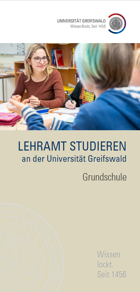 Coverbild Grundschullehramt © Uni Greifswald Coverbild Grundschullehramt © Uni Greifswald