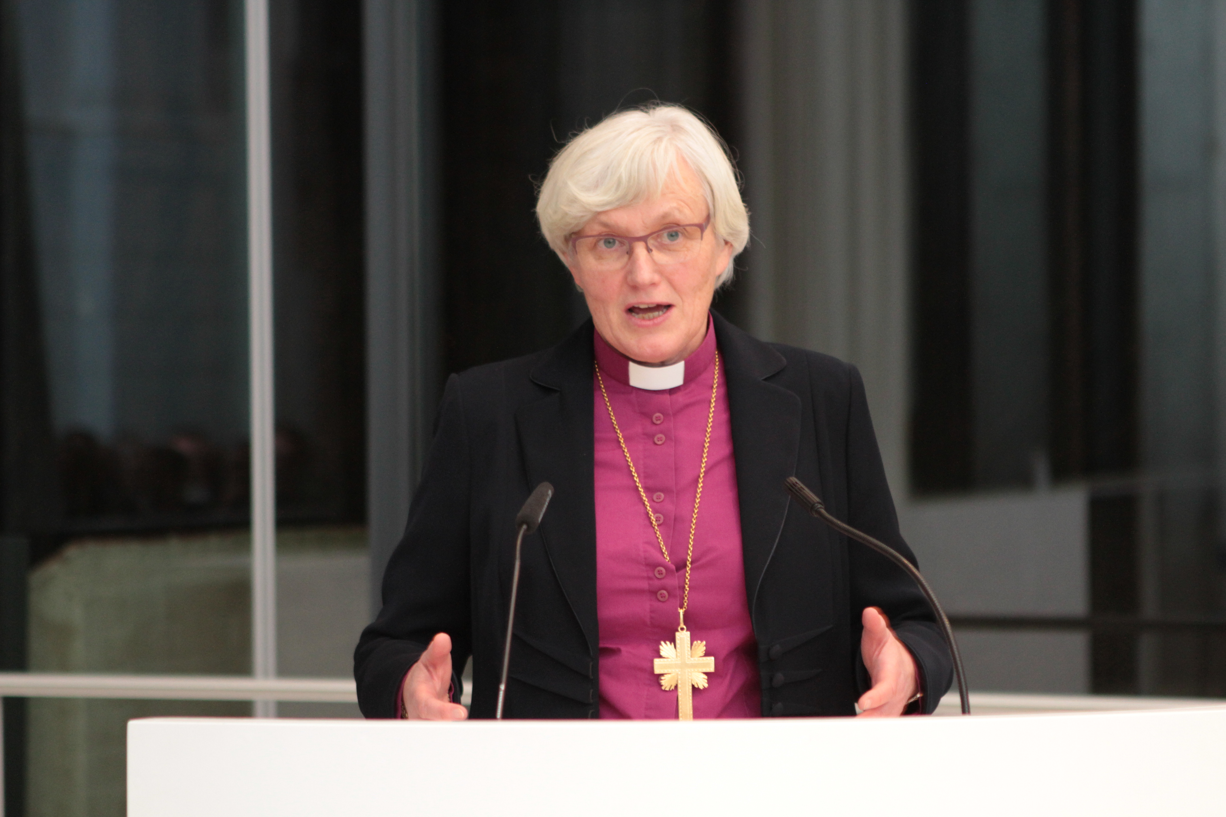 Dr. Antje Jackelén während ihrer Festrede - Foto: Hans-Werner Hausmann