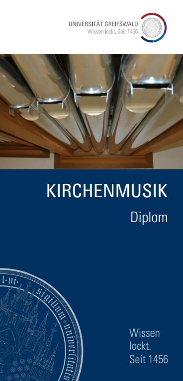 Flyer Diplom Kirchenmusik