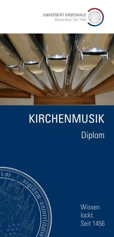 Flyer Diplom Kirchenmusik