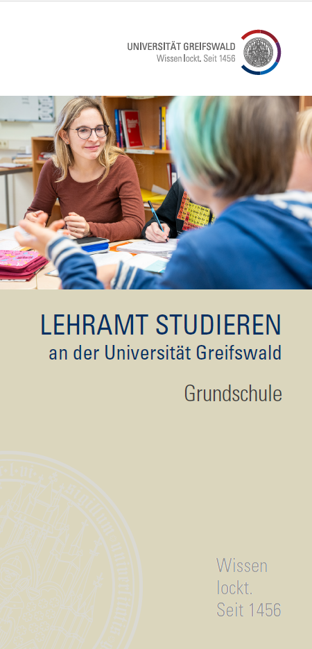 Coverbild Grundschullehramt © Uni Greifswald