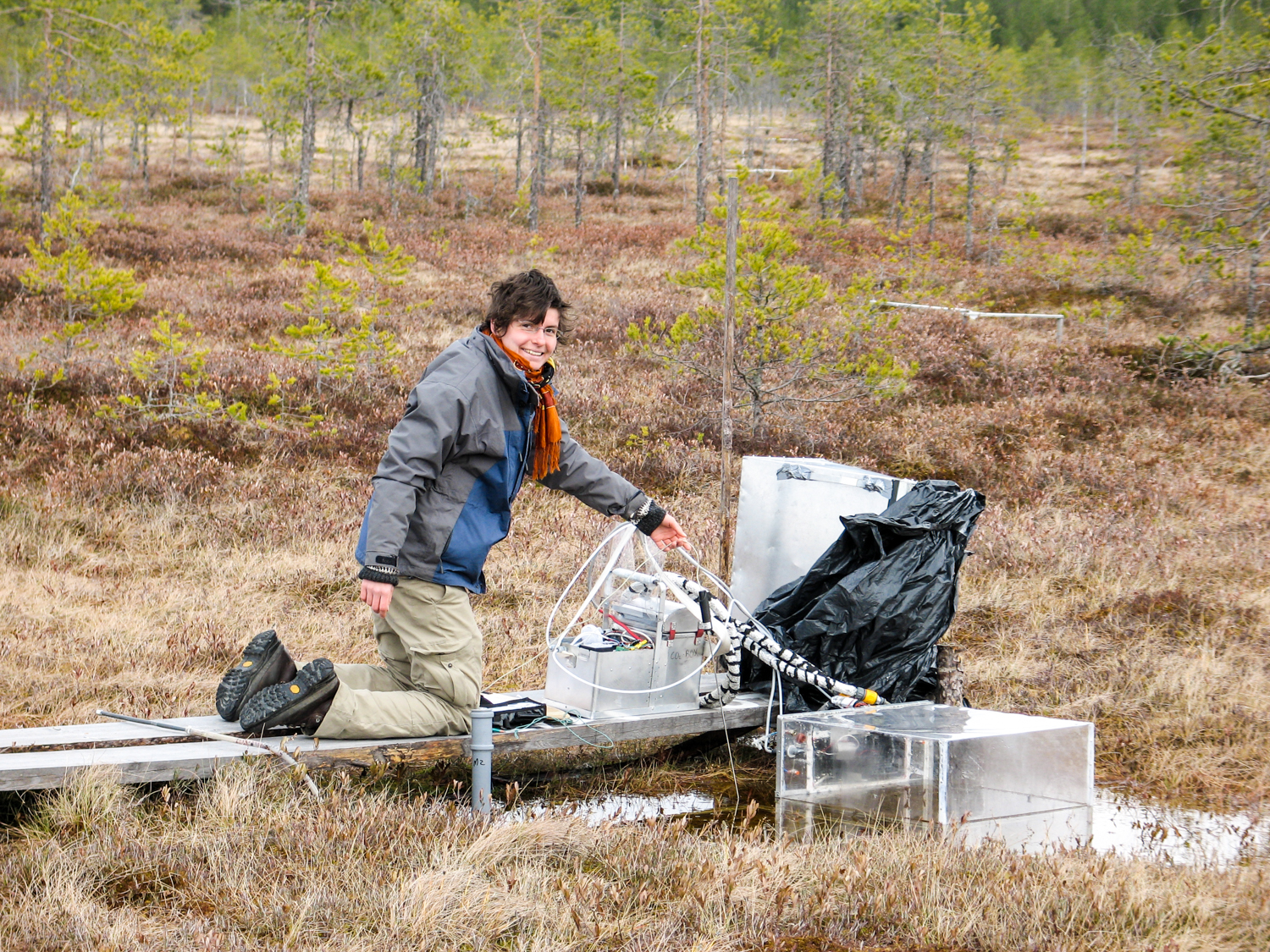 Peatland research - Photo: Inke Forbrich 
