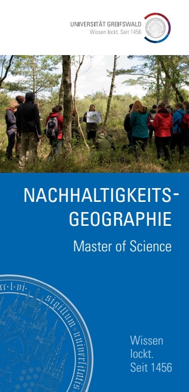 Master Nachhaltigskeitgeographie