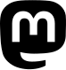 mastodon logo black