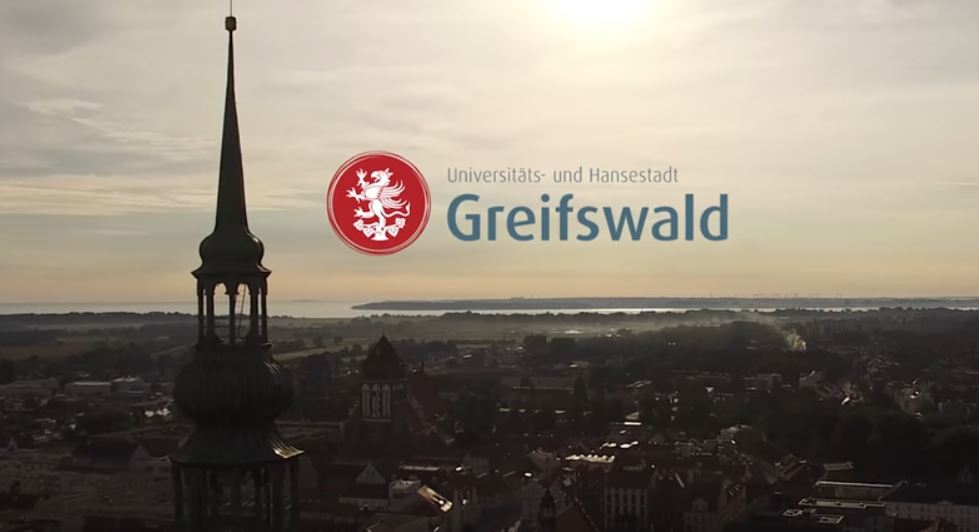 Screenshot, Corporate-Video der Universitäts- und Hansestadt Greifswald