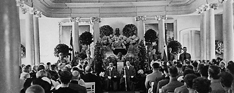 Reichsminister in der Aula - ©Archiv