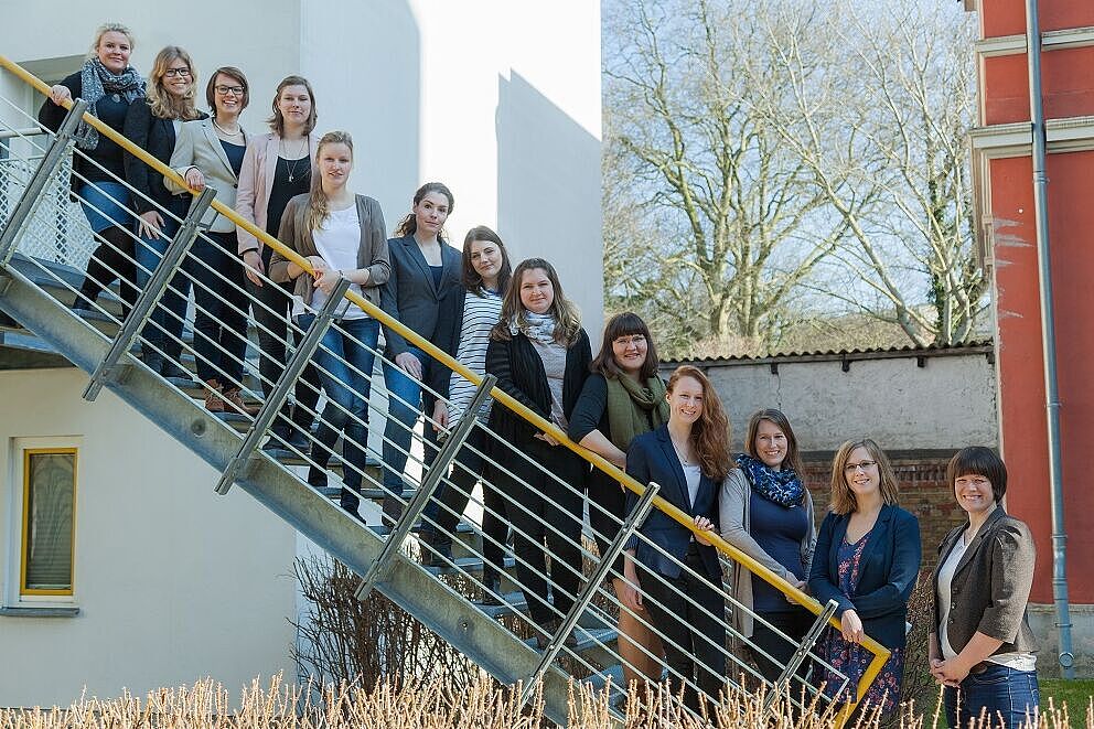 Gruppenfoto der Doktorandinnen 2016