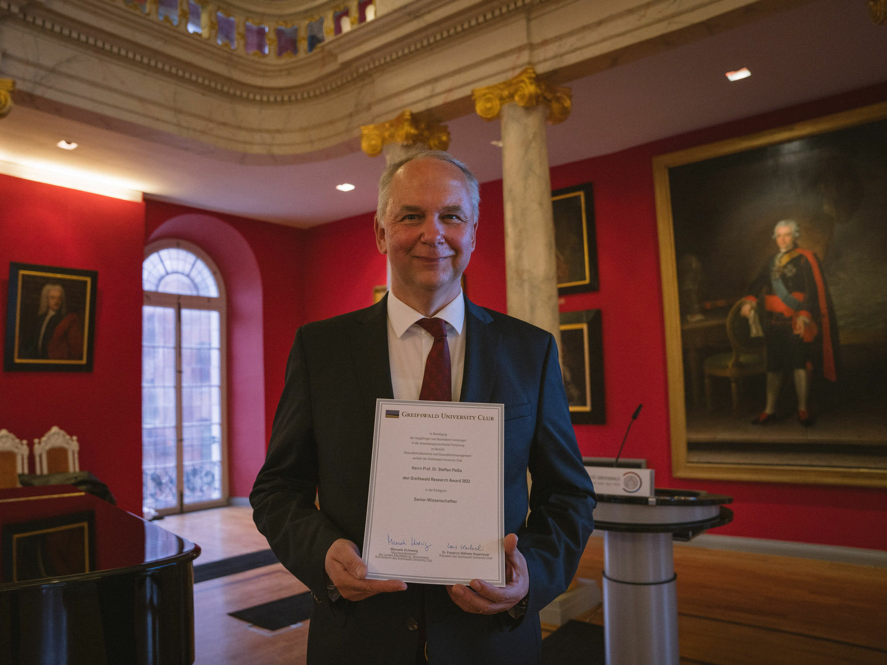 Prof. Dr. Steffen Fleßa, © Laura Schirrmeister, 2022	