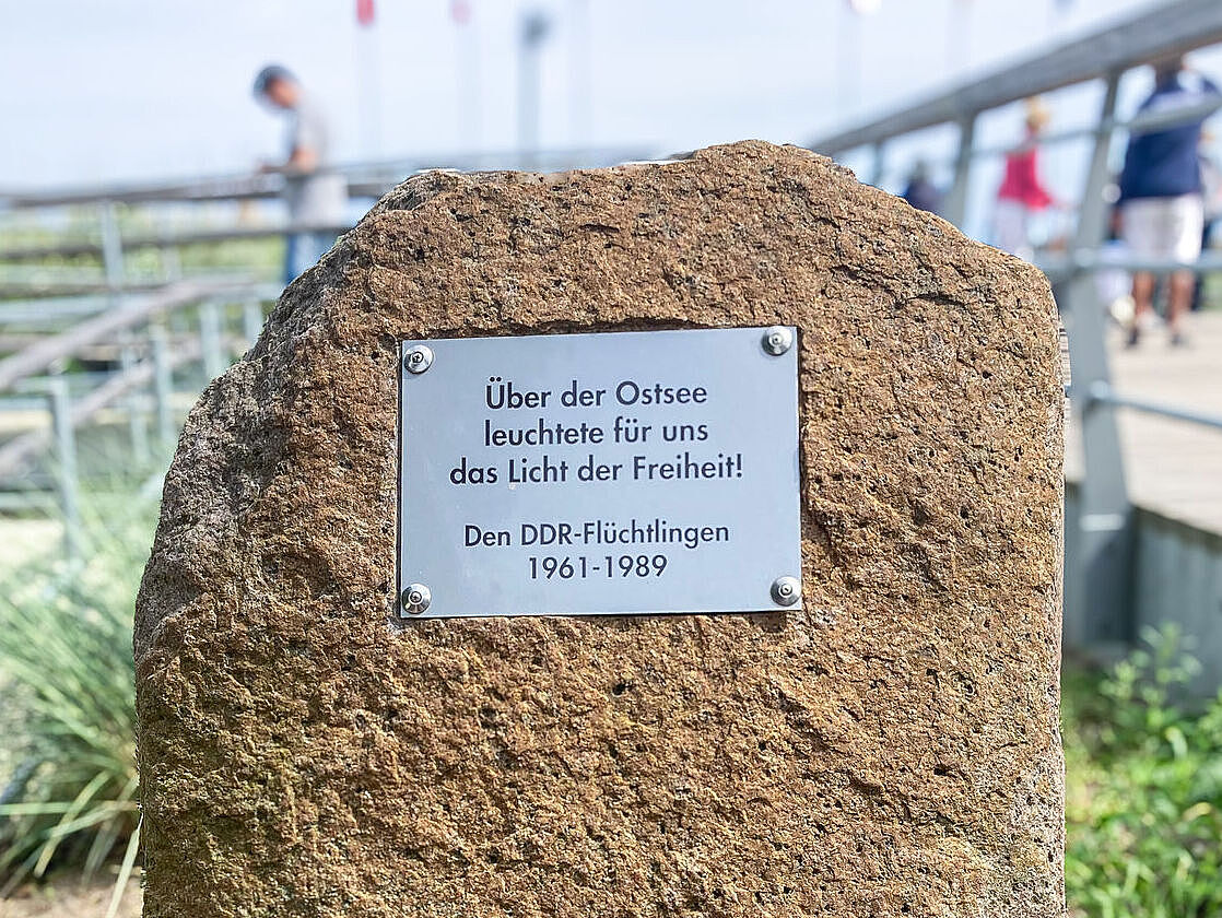 Gedenkstein in Boltenhagen