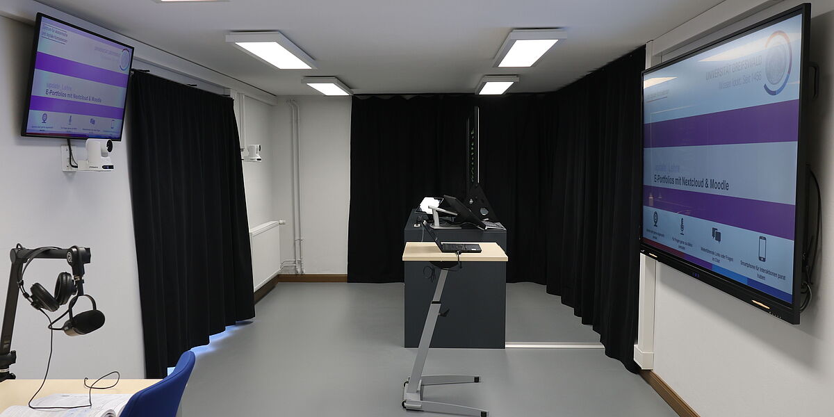 Autonomes Medienstudio am Ernst-Lohmeyer-Platz 1
