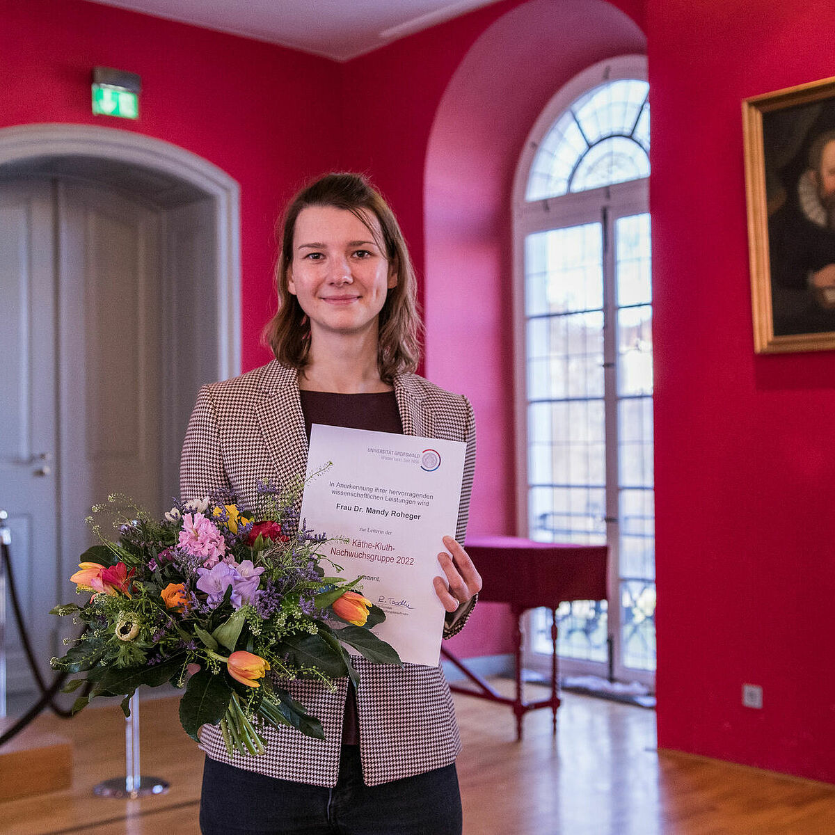 Verleihung des Käthe-Kluth-Preises 2022 an Dr. Mandy Roheger