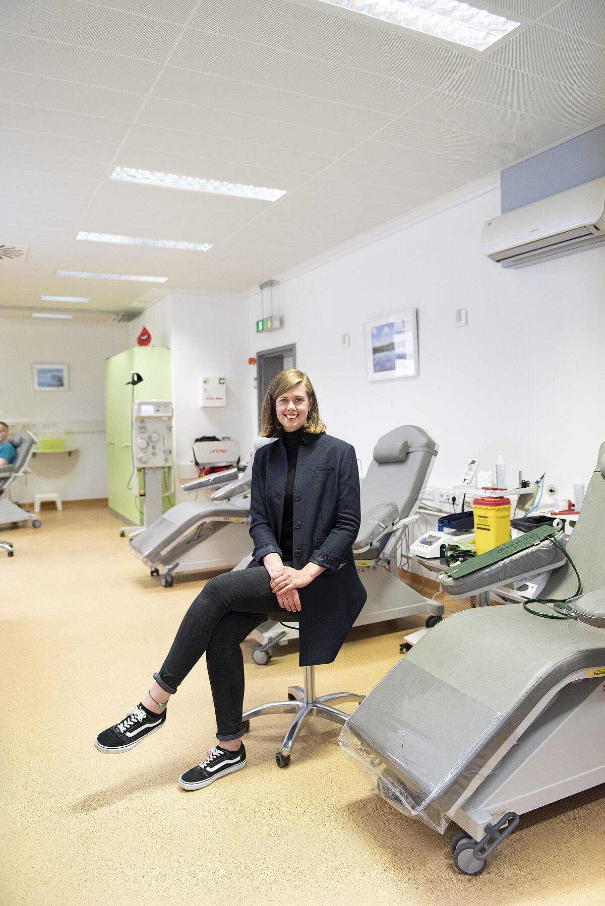 Dipl. Psych. Klara Greffin - Blut- und Plasmaspende im Universitätsklinikum Greifswald