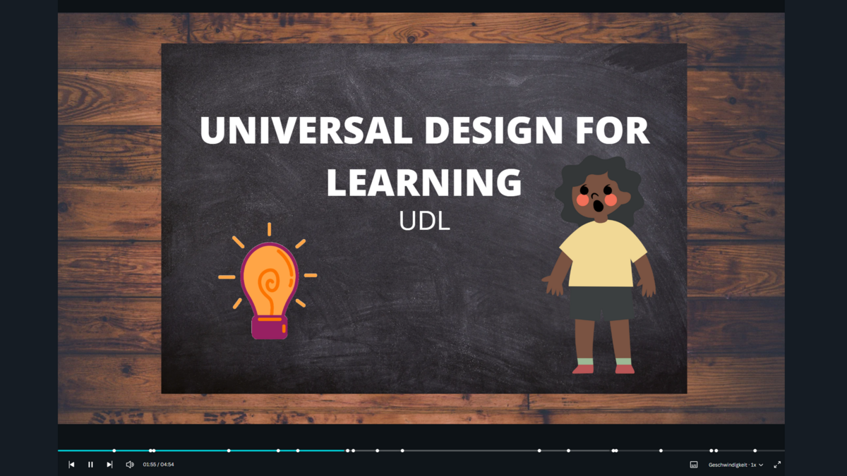 UDL im Lehrvideo erklärt