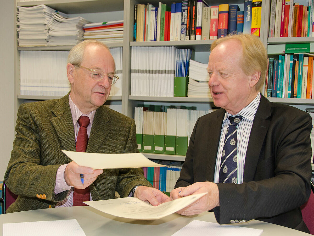 Unterzeichnung Kooperationsvertrag