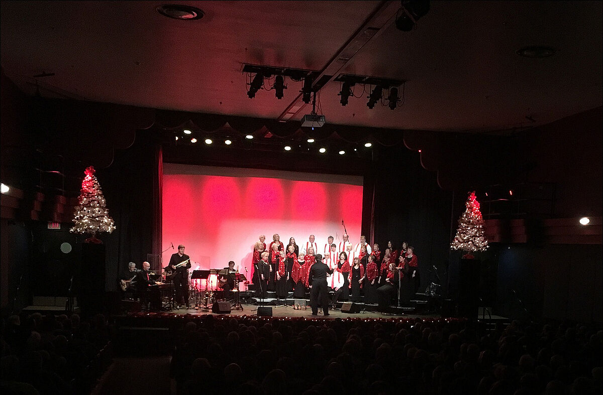 Weihnachtskonzert meiner Gastmutter - Foto: Emma Senger