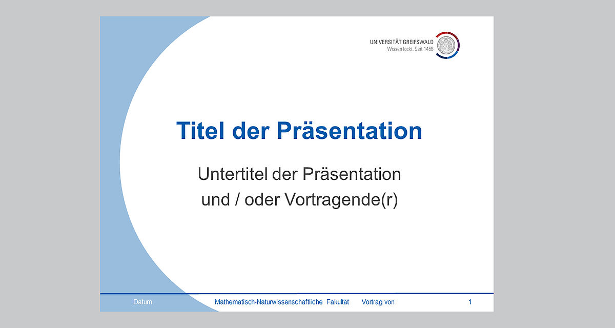 Aussehen wie die Uni: PowerPoint-Vorlagen