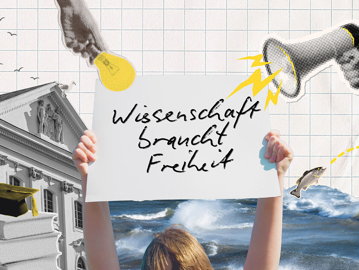 Collage Wissenschaftsfreiheit Collage Wissenschaftsfreiheit