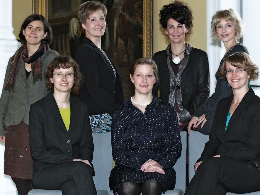 Gruppenfoto der Postdoktorandinnen 2013