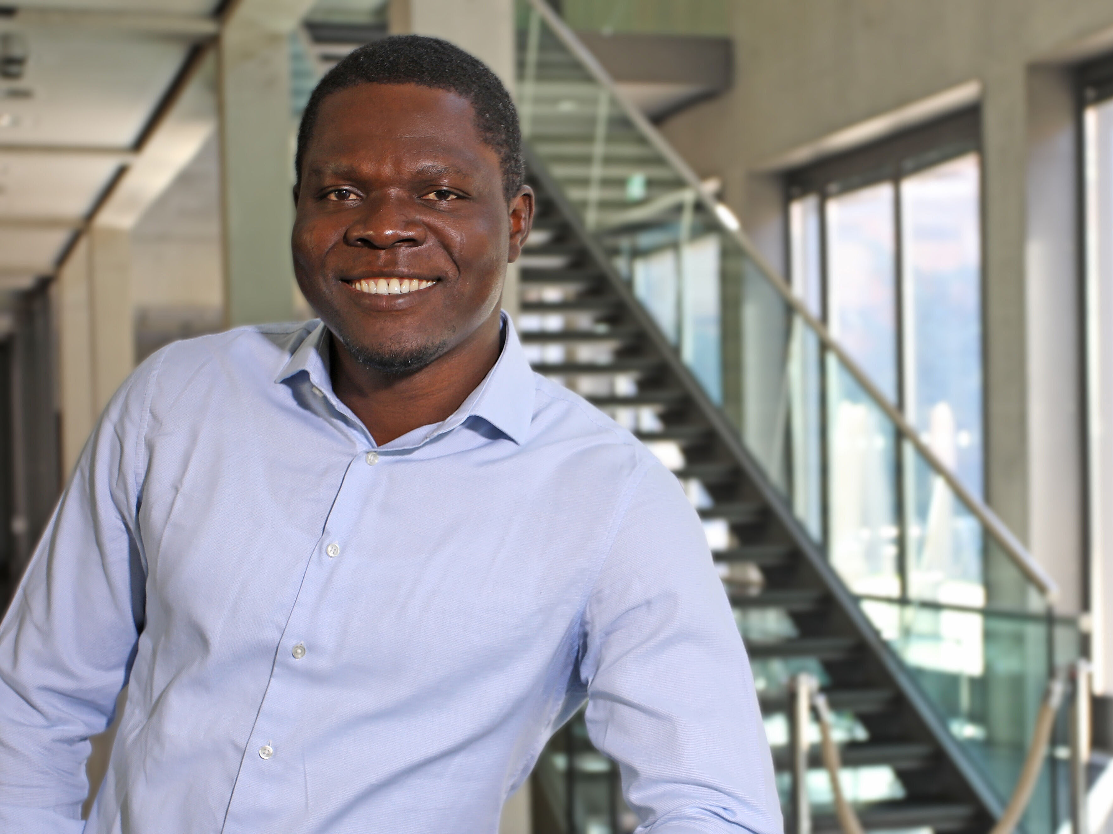 Dr. Lasisi Adeiza Isiaka from Adekunle Ajasin University (Nigeria), © Alfried Krupp Kolleg Foundation Greifswald / Vincent Leifer