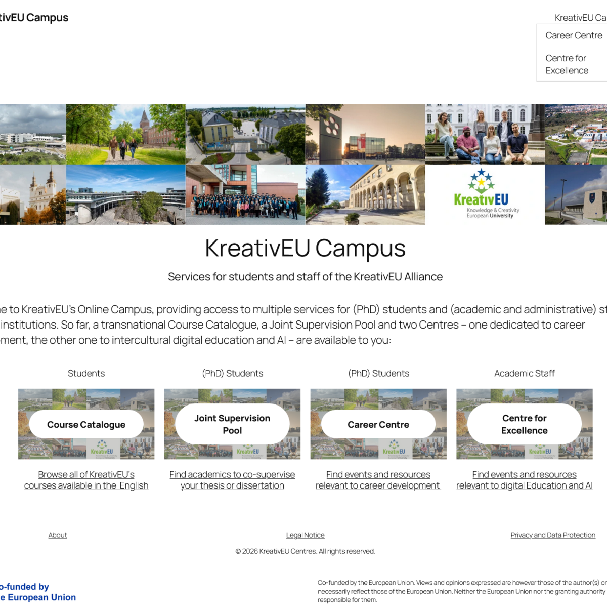 The KreativEU Centres are online!