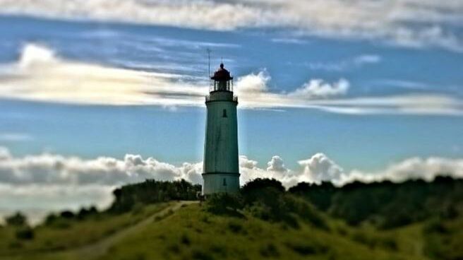Der Leuchtturm auf Hiddensee