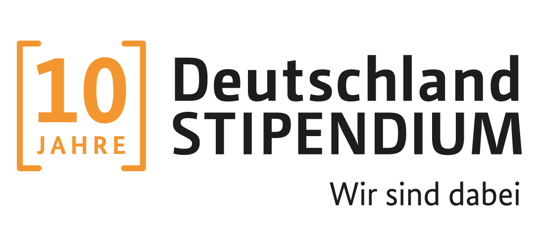 Logo 10 Jahre Deutschlandstipendium