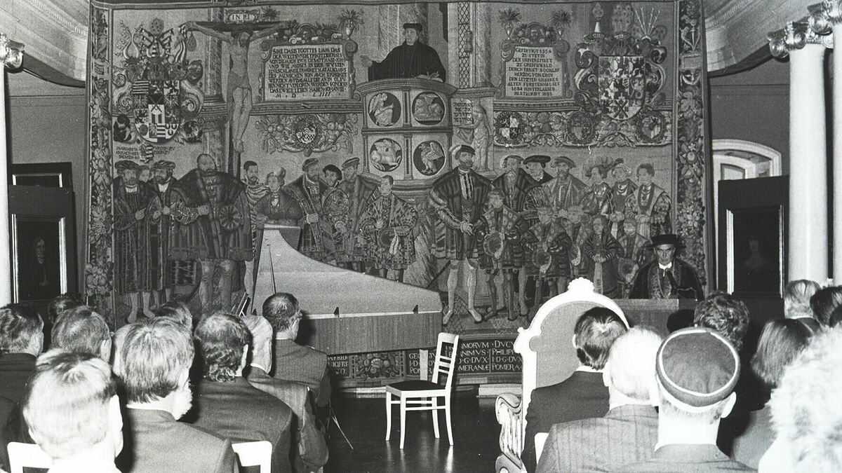 Croy-Fest 1992 ©Archiv der Universität Greifswald 