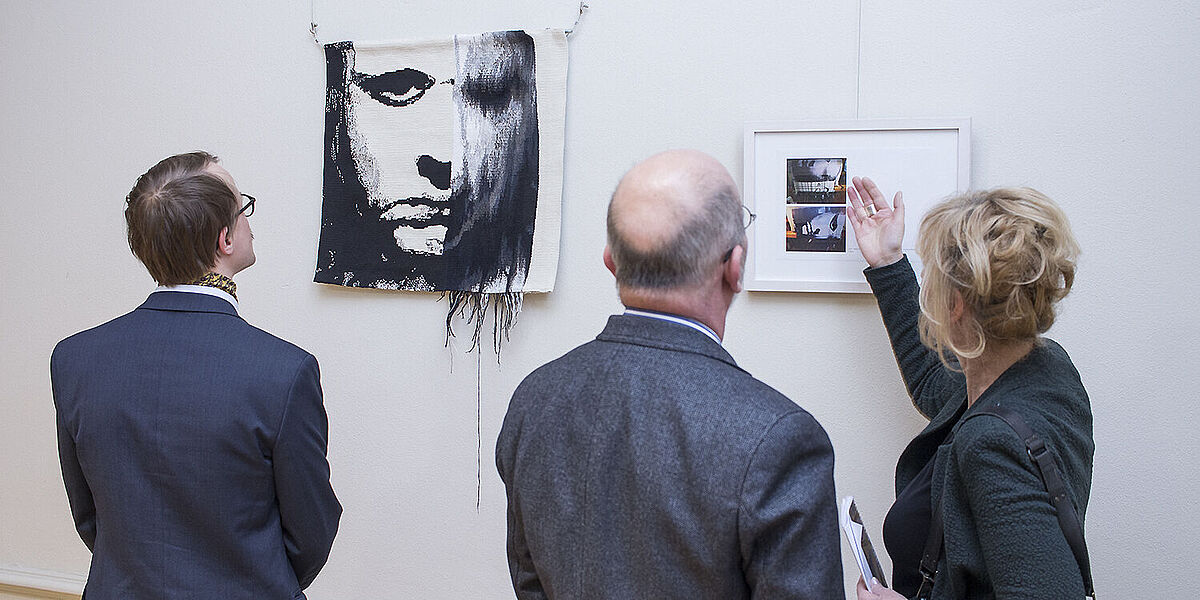 Tour of the exhibition - photo by Kilian Dorner