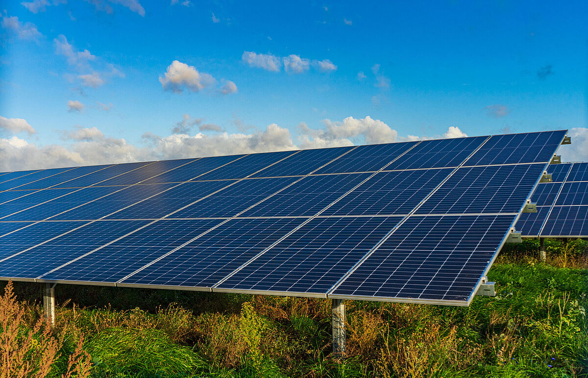Stock photo sustainability/solar panels, © Jan Meßerschmidt, 2022