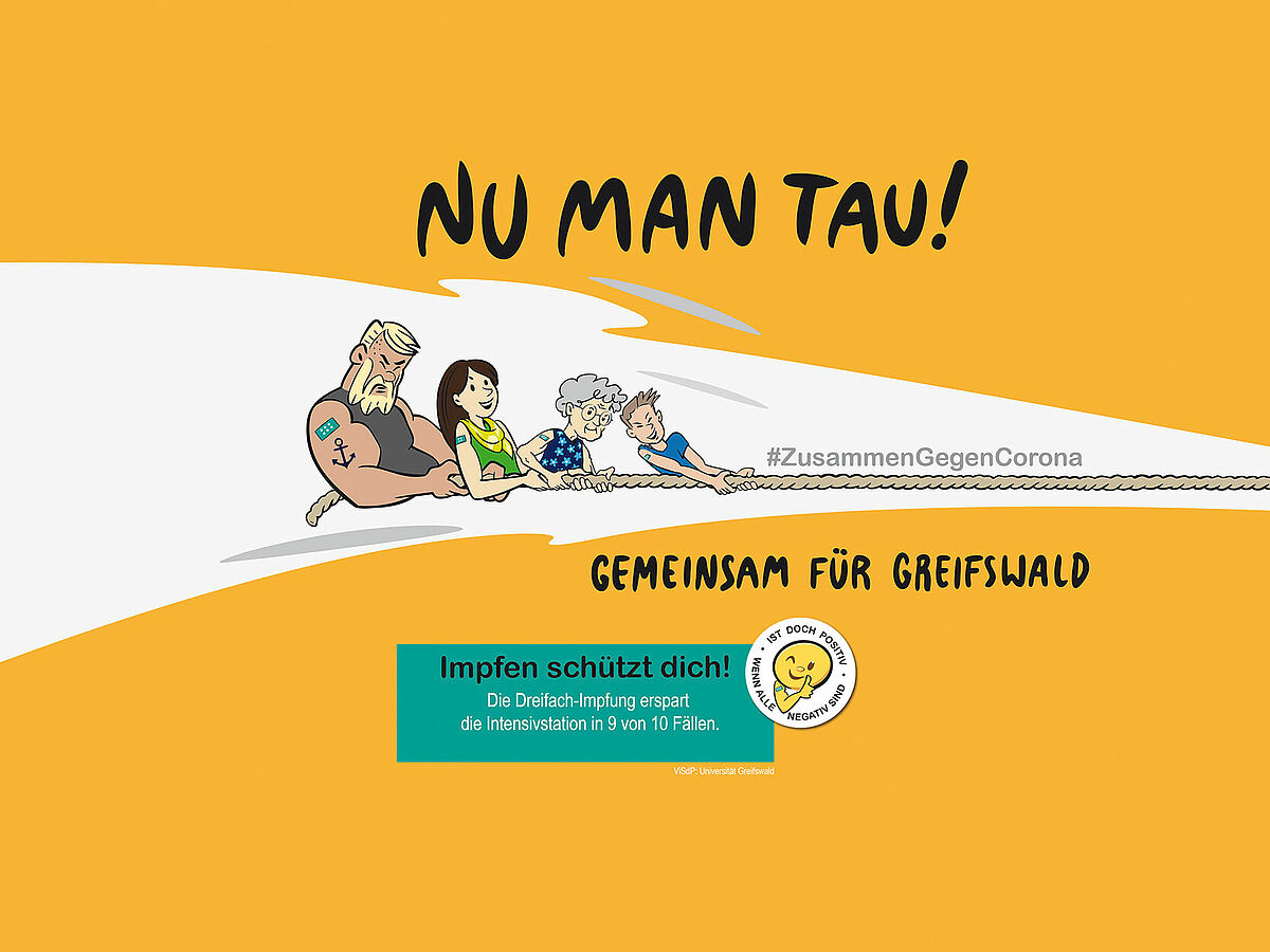 Plakataktion „Gemeinsam für Greifswald“