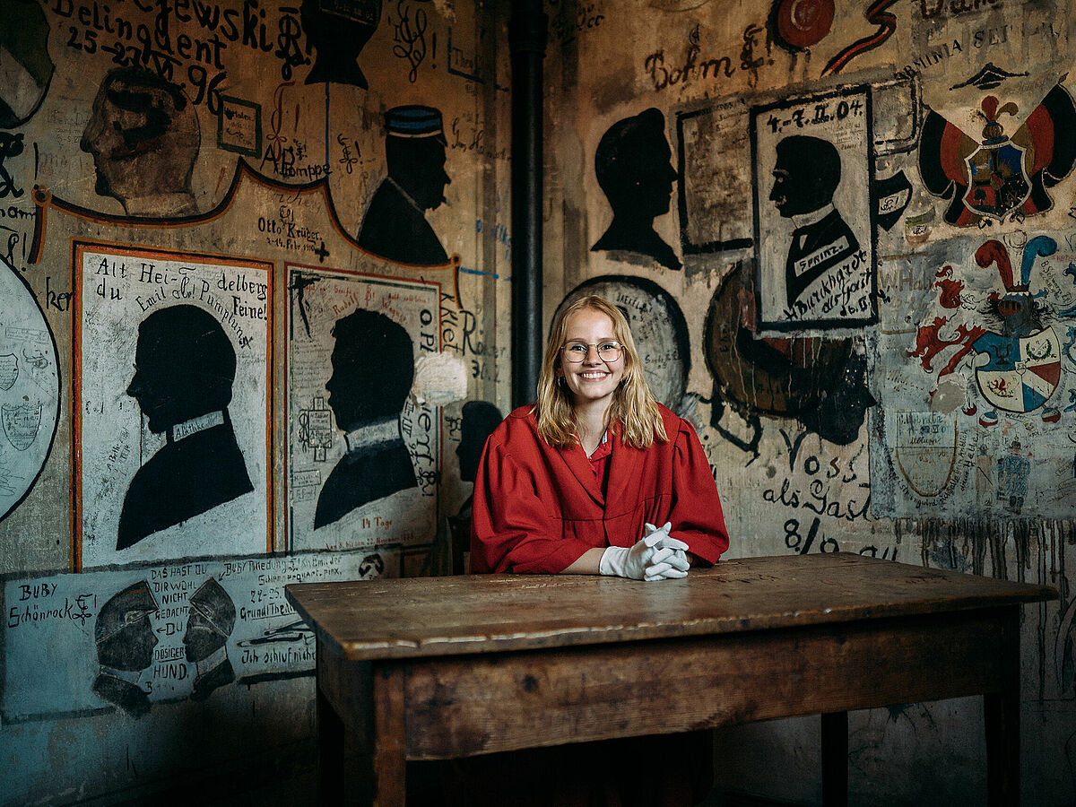 Symbolbild: Studentischer Tourguide im Karzer – Foto: Till Junker