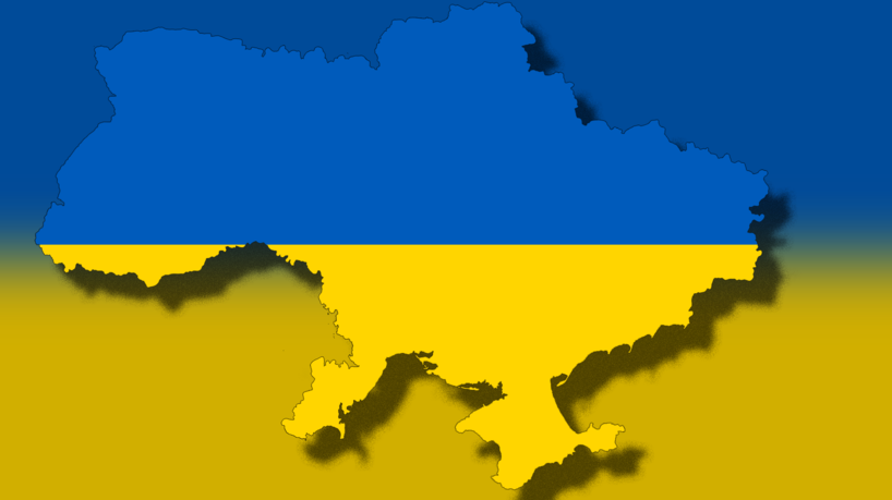 Karte Ukraine