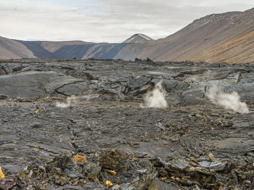 Vulkanausbrüche & Klima - Symbolbild Vulkane Island, Foto:©Jan Meßerschmidt
