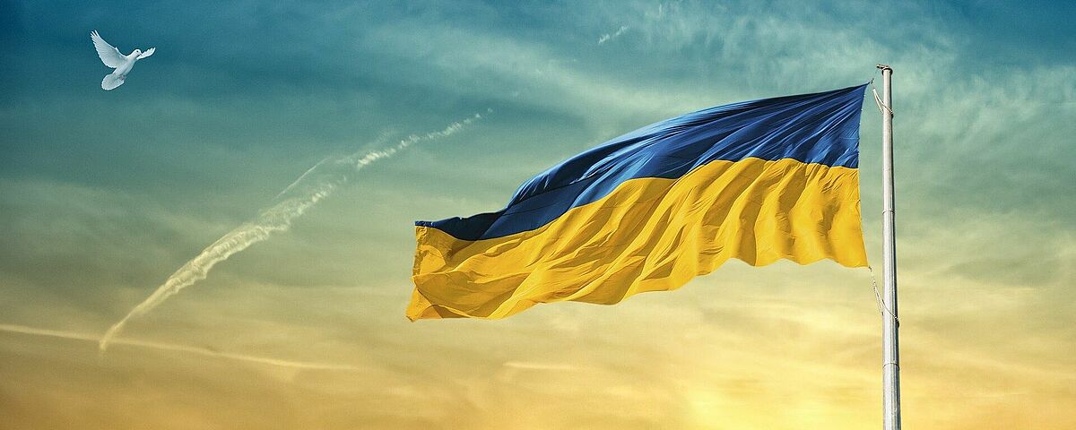 Ukrainische Flagge - pixabay free